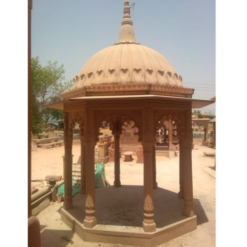 Outdoor Sandstone Temple