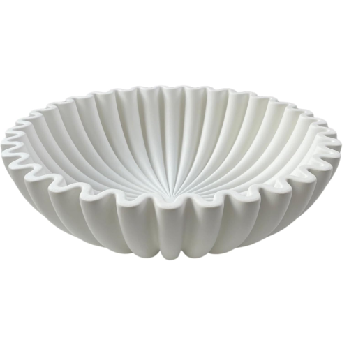 White Marble Decorative Bowl