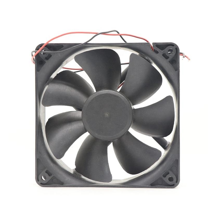 Sunon Eec0381b1-000c-a99 120x120x38mm 12v Dc 12cm 12038 10w 0.83a 3100rpm Power Supply Cabinet Ball Bearing Axial Cooling Fan - Color: Black