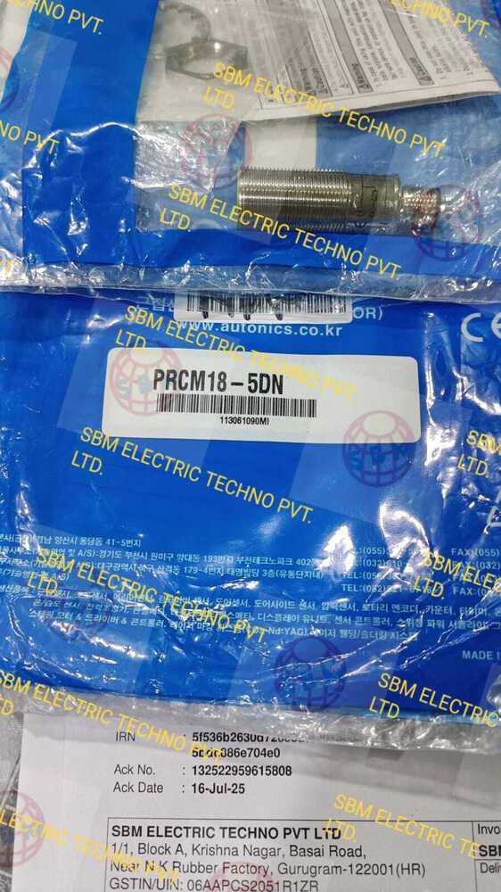 AUTONICS PROXIMITY SENSOR, PRCM18-5DN