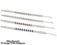 92.5 Silver Bling Bracelet