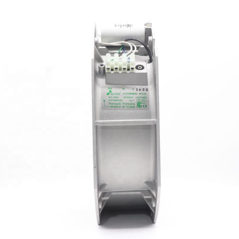 Fulltech UF-250BMB23H1C2A 28080 280*280*80mm 230V AC 50/60HZ 0.59/0.82A 2550/2700RPM 31/32m3/h Inverter Axial Cooling Fan