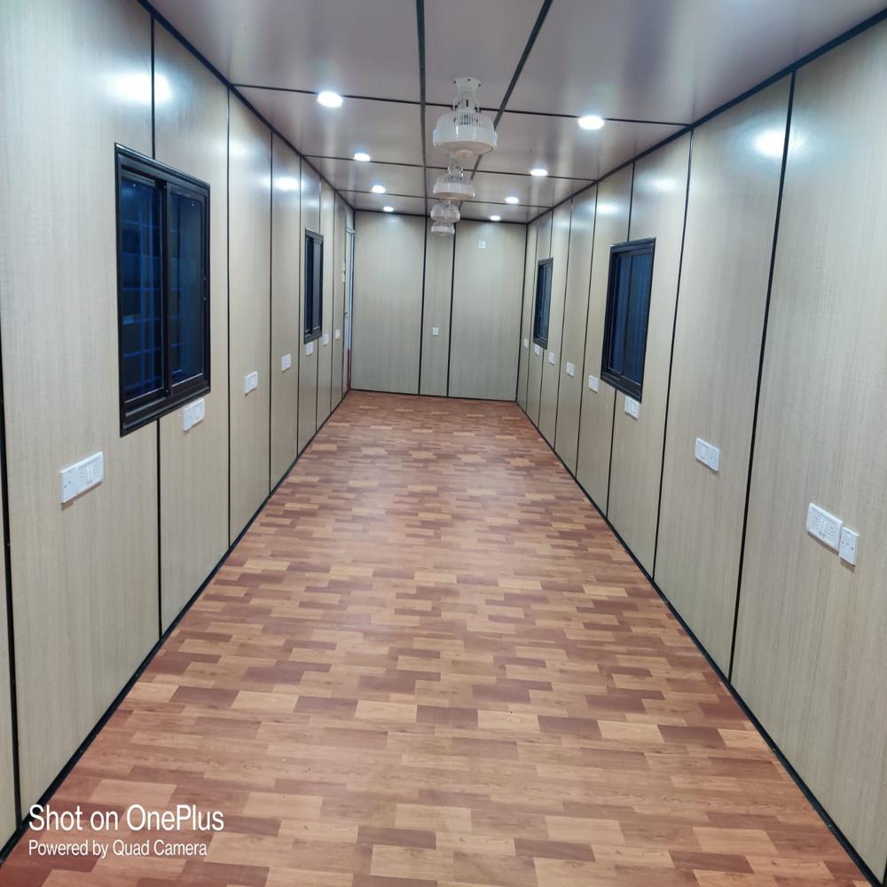 40 X 12 X 8.5 Feet Prefabricated Cladded Portable House