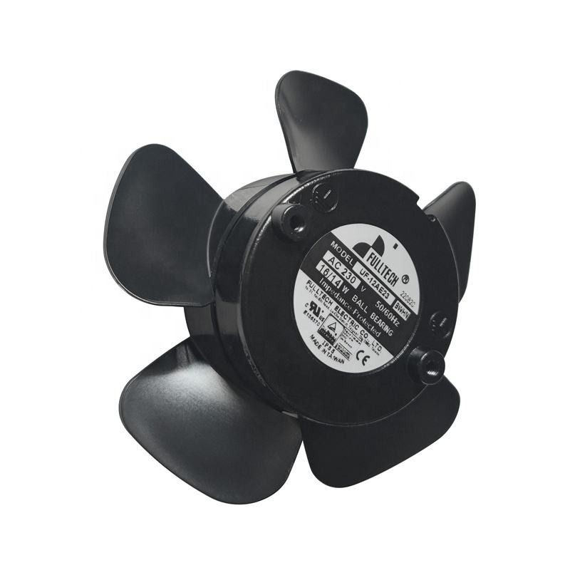FULLTECH UF-12AE23BWHN 230V AC 16W 0.14A 85CFM 2700RPM Ball Bearing Frameless Spindle Motor Waterproof Axial Cooling Fan