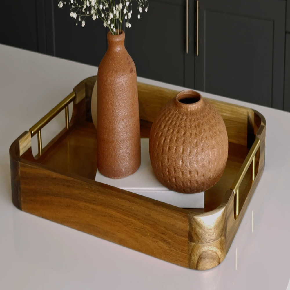 wooden tray 