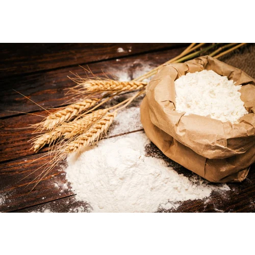 Whole Wheat Flour - Food Grade, 10 Kg Packet | White Color, Ideal For Baking & Cooking Savory Dishes, Freshness Preserved