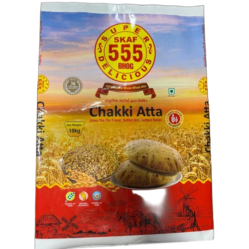 10 Kg Skaf 555 Bhog Atta - Color: White