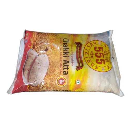 5 Kg Shree 555 Bhog Chakki Atta - Color: White