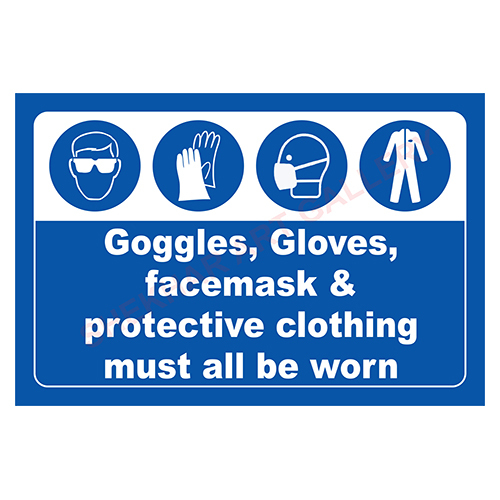 High Quality Safety Signage Display Board - Color: Yellow