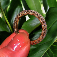 round diamond band