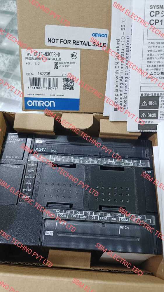 OMRON PROGRAMMABLE CONTROLLER, CP1E-N30DR-A