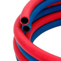 Red And Blue Pvc Welding Hose Pipe - Color: Multicolor