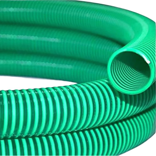 Pvc Suction Hose Pipe - Color: Green