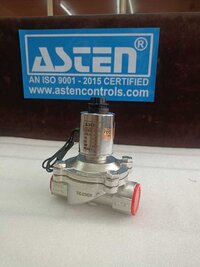 Industrial Low Pressure Solenoid Valve - Color: Gray