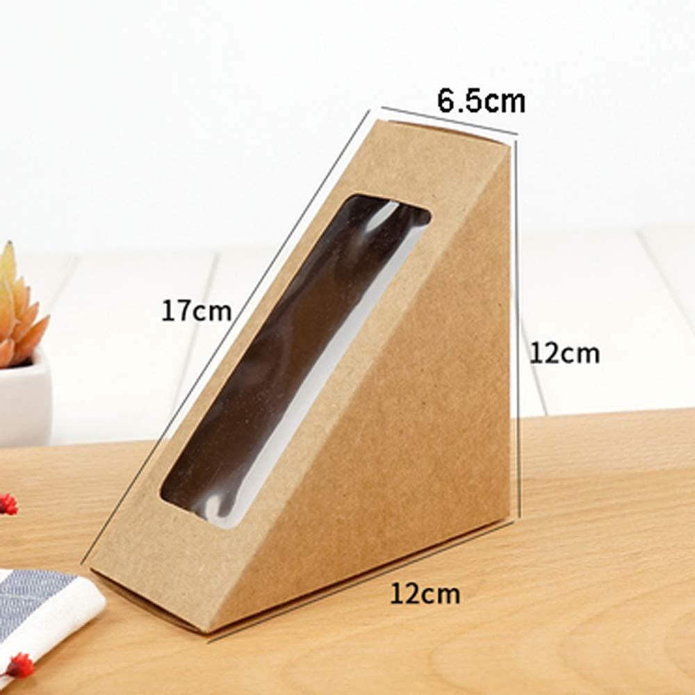 Sandwich Paper Box - Color: Brown