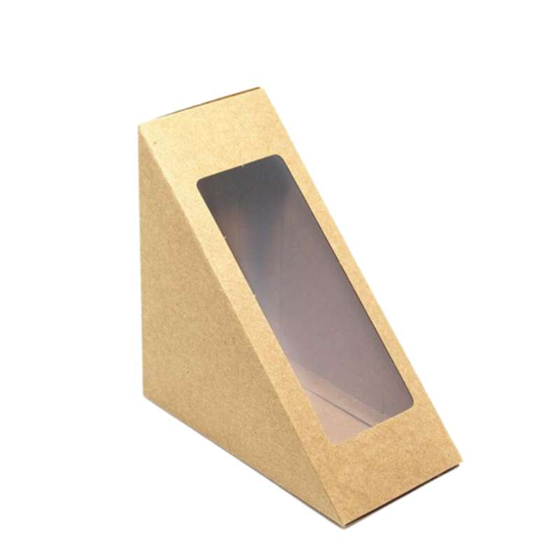 Sandwich Paper Box - Color: Brown