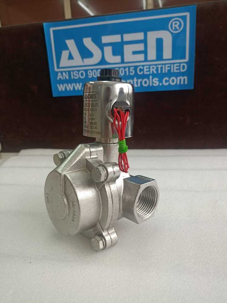 HIGH TEMPERATURE SOLENOID VALVE