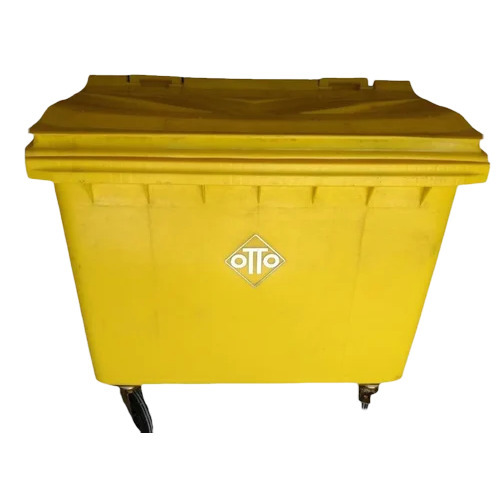 1100L Hdpe Otto Wheeled Yellow Dustbin - Capacity: 120L Ltr