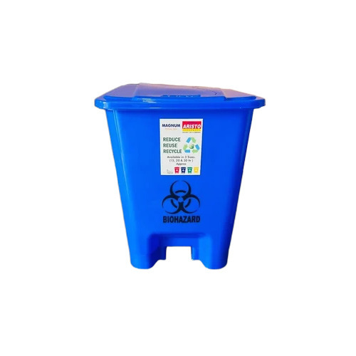240 Ltr Aristo Wheeled Dustbin - Color: Blue