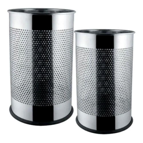Nelcon Steel Dustbin - Capacity: 20 L Ltr