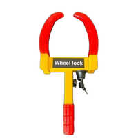 Car Wheel Clamp Lock - Material: Steel