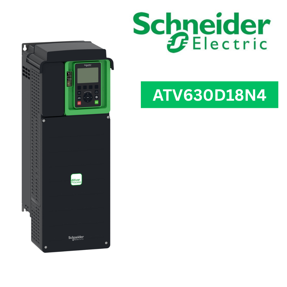 ATV630D18N4-variable speed drive, Altivar Process ATV600, ATV630, 18.5kW, 25hp, 380 to 480V, IP21, UL type 1