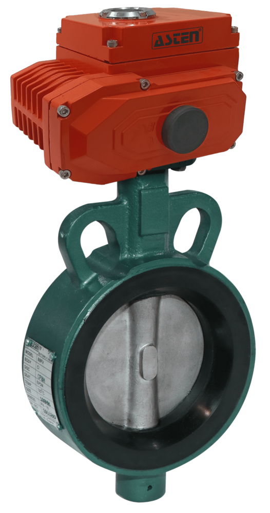 Electric Butterfly Valve - Color: As Per Moc