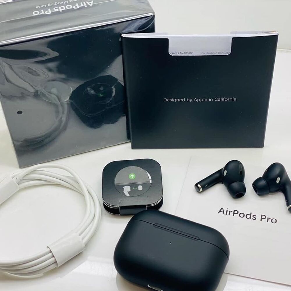 Apple Airpod Pro 2nd Generation with Black Matt Finishing