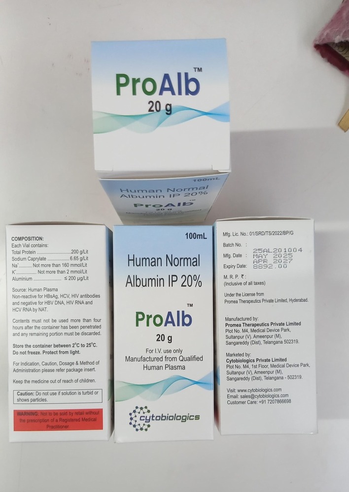 Human Normal Albumin IP