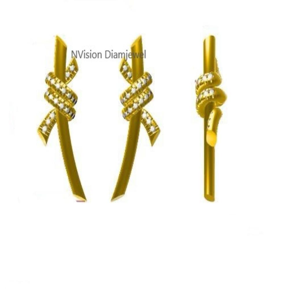 Urban Edge Barbed Wire Natural Diamond Necklace & Earring Set