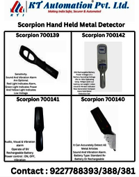 Hand Held Metal Detector (HHMD) SCORPION 700139