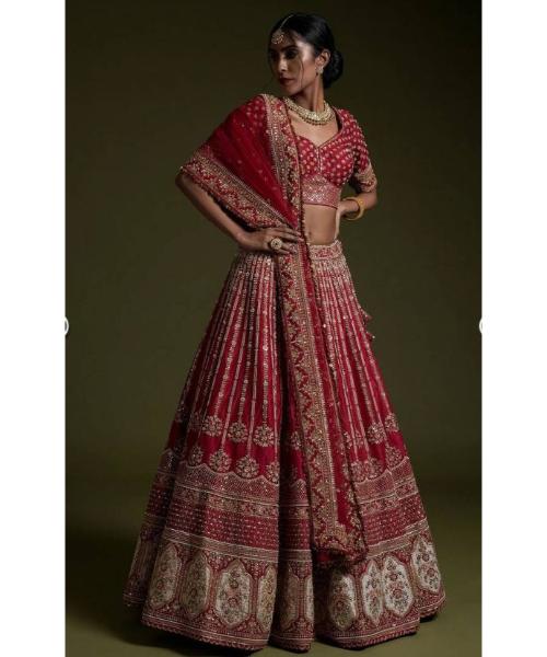 Bridal Red lehenga choli
