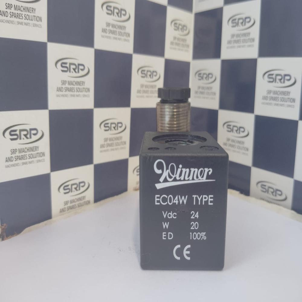 Ec04w 24vdc Relief Valve Coil Plug - Color: Black