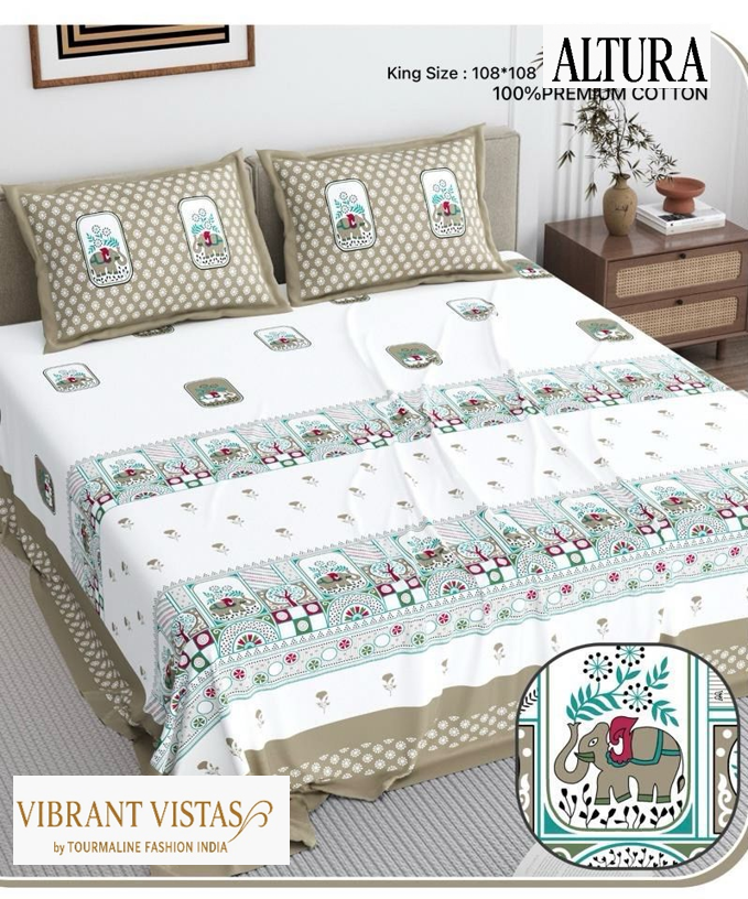 ALTURA KING SIZE PURE COTTON FABRIC
