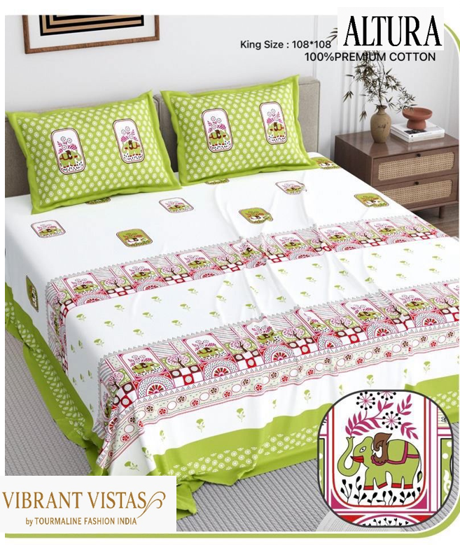 ALTURA KING SIZE PURE COTTON FABRIC