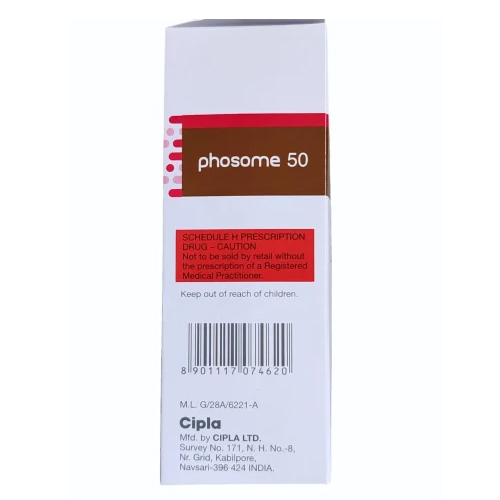 50 mg Phosome Liposomal Amphotericin B Injection