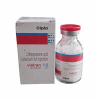 1.5gm Viatran Cefoperazone Sulbactam Injection - Physical Form: Liquid