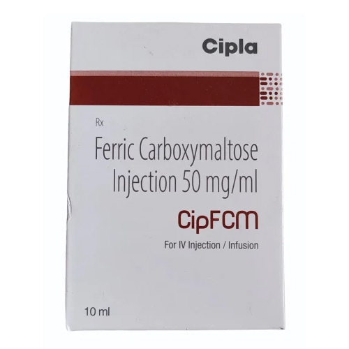 500 mg CipFCM Ferric Carboxymaltose Injection
