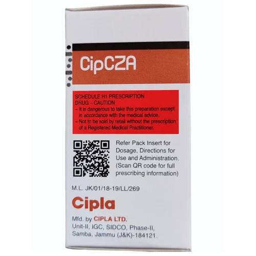 CipCZA Ceftazidime Avibactam Injection