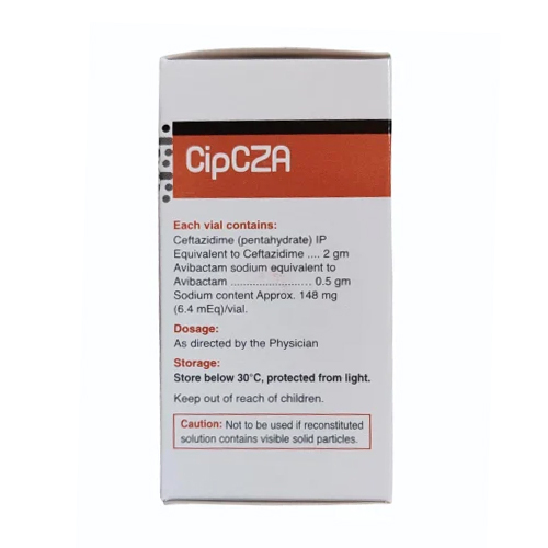 CipCZA Ceftazidime Avibactam Injection