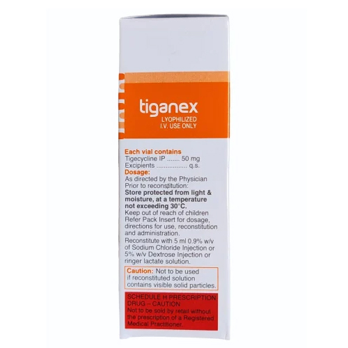 50 mg Tiganex Tigecycline Injection