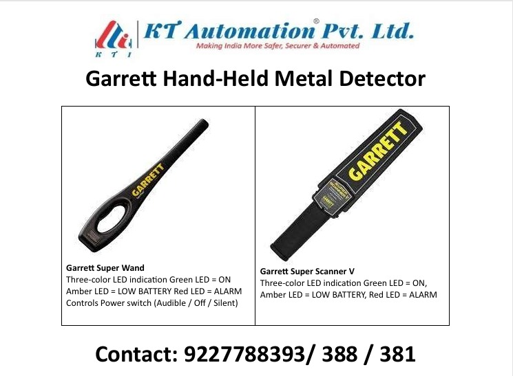 Hand Held Metal Detector-Super Wand GP-008
