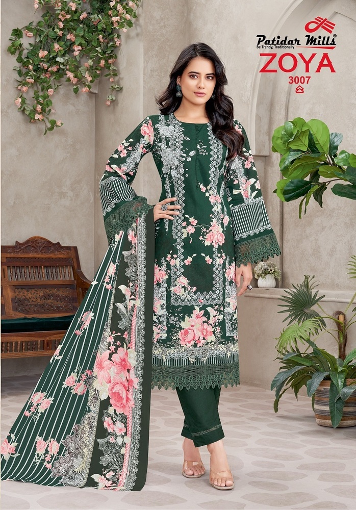 Patidar Zoya Vol-3  Dress Material
