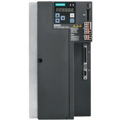 Siemens Sinamics V90 Servo Drive 6Sl3210-5Fe17-0Ua0 - Frequency (Mhz): 50 Hertz (Hz)