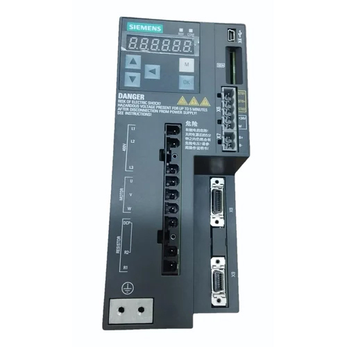 Siemens Sinamics V90 Servo Drive 6Sl3210-5Fe11-0Uf0 - Frequency (Mhz): 50 Hertz (Hz)