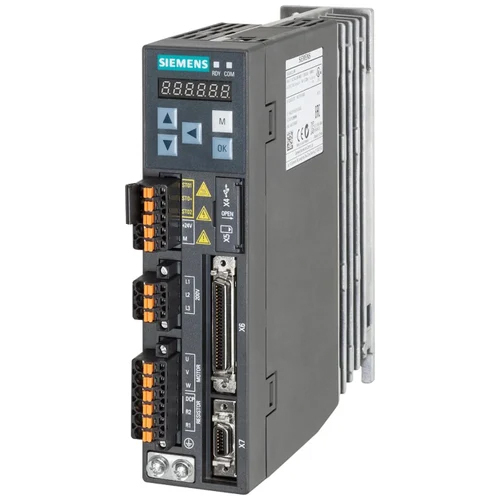 Siemens V90 Servo Drive 6Sl3210-5Fe15-0Ua0 - Frequency (Mhz): 50 Hertz (Hz)