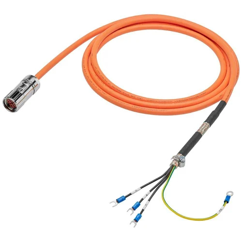 Siemens V90 20M Power Cable 6Fx3002-5Cl02-1Ca0 - Conductor Material: Copper
