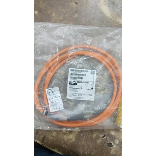 Siemens V90 3M Power Cable 6Fx3002-5Cl12-1Ad0 - Conductor Material: Copper
