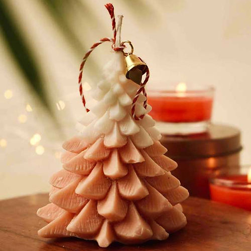 Christmas Tree Candles - Material: Gel Wax