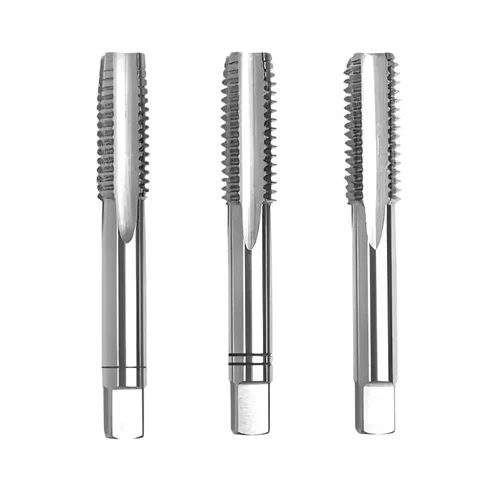 Stainless Steel Hss Ground Thread Taps - Color: Silver